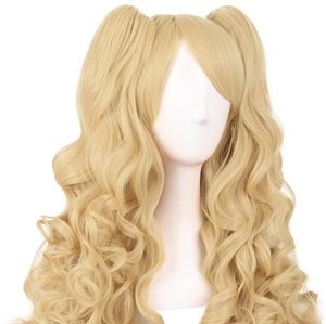 Halloween costume Golden Yellow Lolita Wig